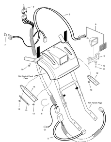 Wiring Diagram and Parts List for C950-52471-0 2004 Briggs and Stratton Snow Blower